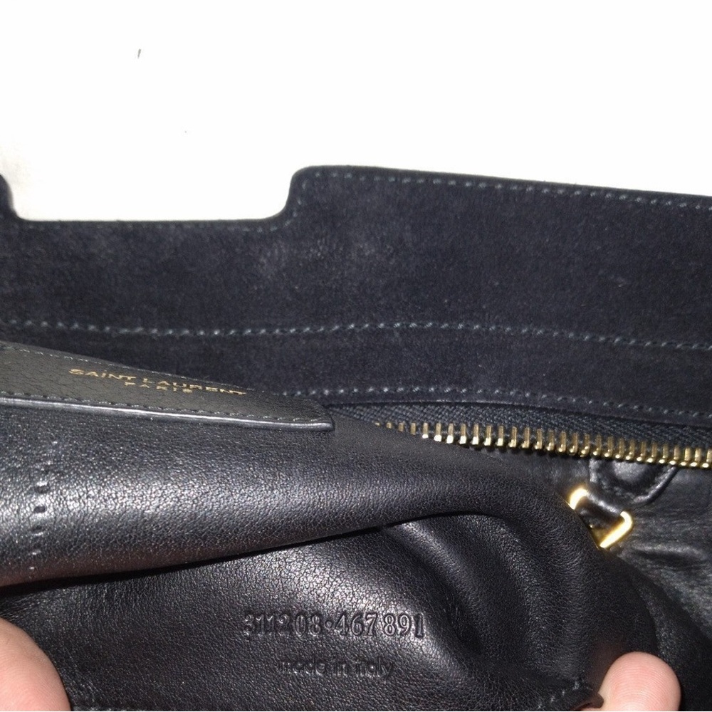 Saint Laurent Suede Cabas Handbag - Picture 3 of 7